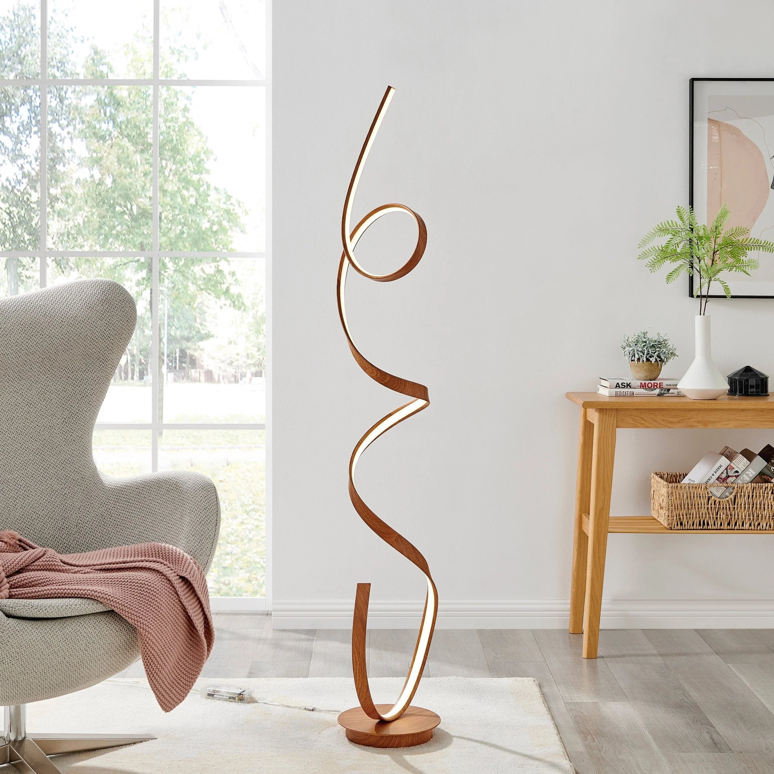 Damien LED Floor Lamp in 6 Finishes