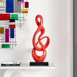 Abstract 32" Sculpture in 5 Color Options