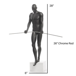 Balancing Male Sculpture in 3 Color Options