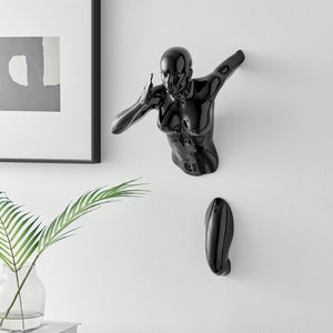 Wall Runner Sculpture in 4 Colors & 2 Sizes
