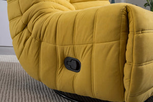 Fabric Rocker Recliner Accent Chair in 3 Color Options