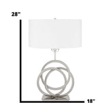 Olivia Table Lamp with Linen Shade
