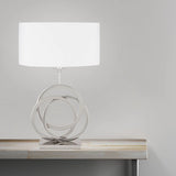 Olivia Table Lamp with Linen Shade
