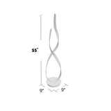 Venus Dimmable LED Floor Lamp in 3 Finishes