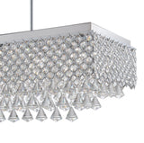 Cindy Crystal Rectangular Chandelier