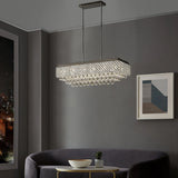 Cindy Crystal Rectangular Chandelier