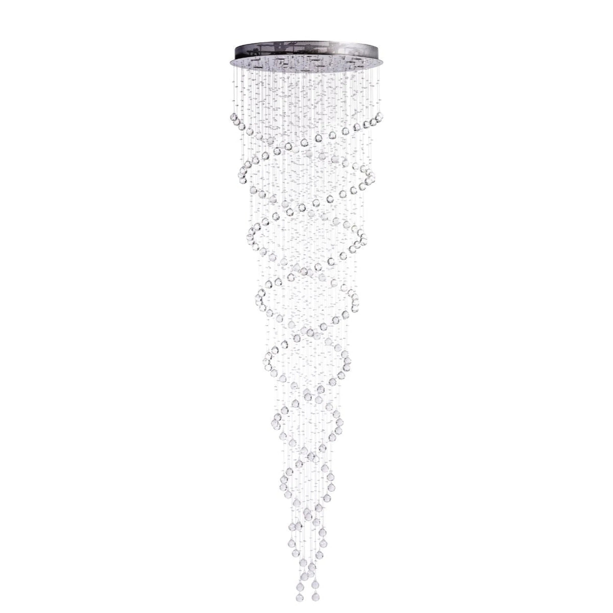 Helix Crystal Chandelier in 3 Sizes