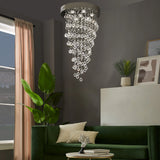 Helix Crystal Chandelier in 3 Sizes