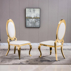 Georgie Round Dining Room Collection in 2 Color Options