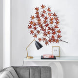 Fall Leaves Metal 3D Wall Art