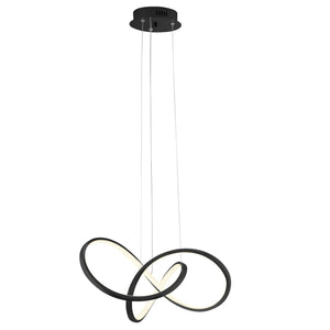 Knotted Design LED Chandelier in 3 Finishes