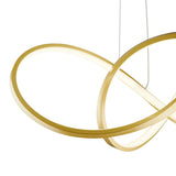 Knotted Design LED Chandelier in 3 Finishes