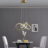 Knotted Design LED Chandelier in 3 Finishes