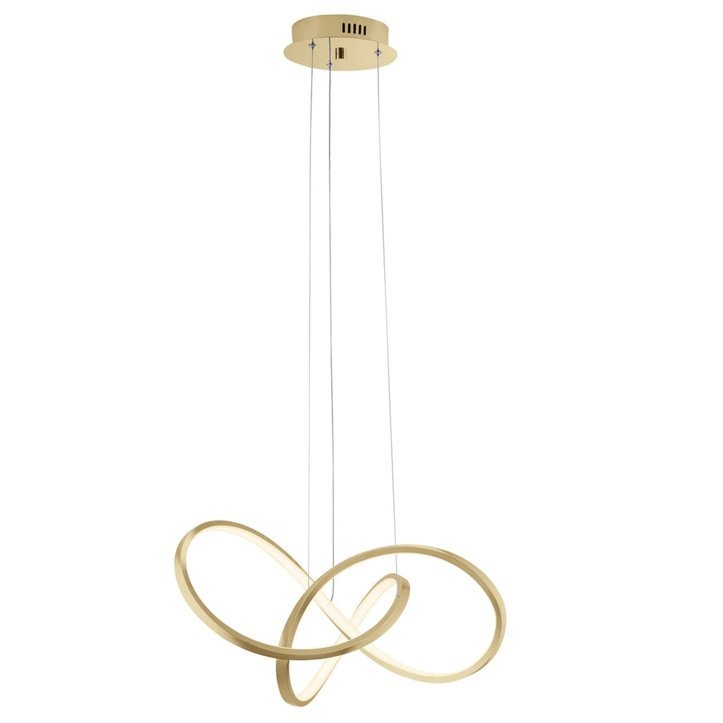 Knotted Design LED Chandelier in 3 Finishes