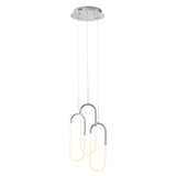 Clips LED Chandelier in 3 Finishes & 2 Sizes