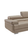 Jason Leather Match Sectional in 4 Colors