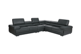 Jason Leather Match Sectional in 4 Colors