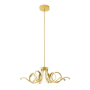 Nolan LED Chandelier in 3 Finishes