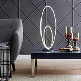 Oval DImmable LED Table Lamp