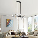 Nidia Mid-Century Modern Chandelier