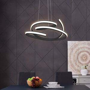 Ozzie LED Chandelier in 4 Finishes