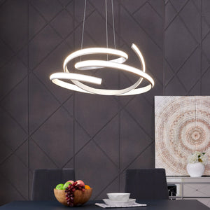 Ozzie LED Chandelier in 4 Finishes