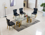 Maxine Dual Tone Glass Dining Table