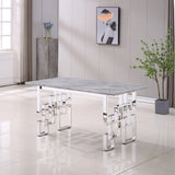 Susie Marble Dining Table in 2 Colors & 2 Sizes