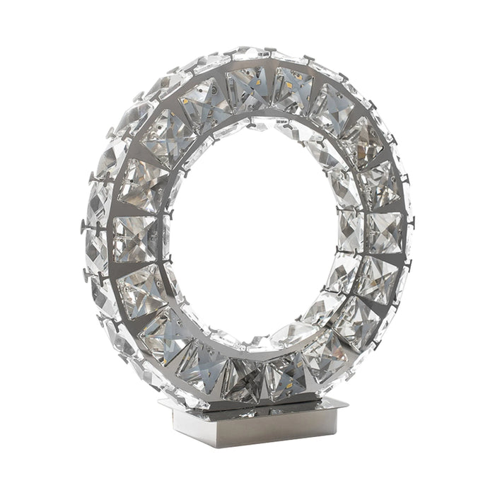 Round Crystal Table Lamp