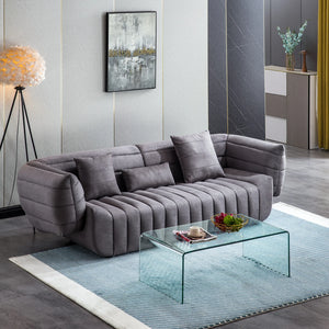 Emily Fabric Sofa in 2 Color Options