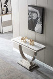 White Marble Occasional Collection in 2 Color Options