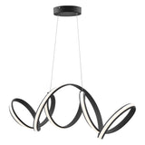 Safia LED Chandelier in 3 Finishes