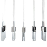 Sparkling 8" Crystal Chandelier in 4 Sizes