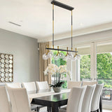 Sander Black & Gold Chandelier