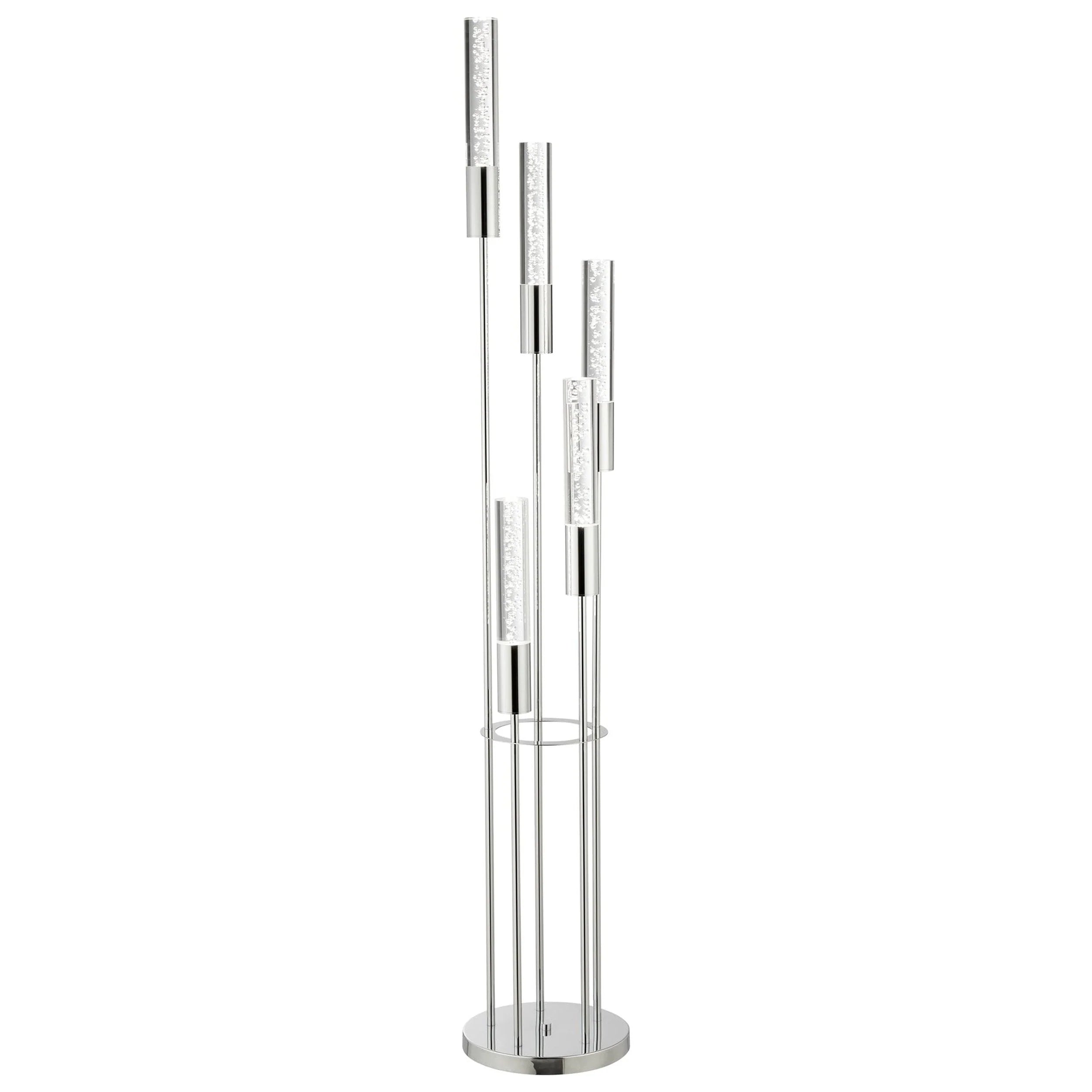 Acrylic LED Floor Lamp with 5 Lights