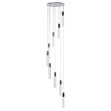 Sparkling Cylindrical LED Chandelier in 5 Sizes