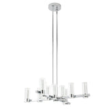 Contemporary Crystal LED Chandelier in 2 Finishes