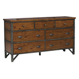 Alverson Industrial Platform Bedroom Collection