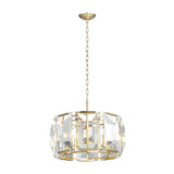 Rick Gold Crystal Chandelier in 2 Sizes