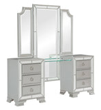 Avon Crystal Tufted Bedroom Collection