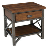 Alverson Industrial Platform Bedroom Collection