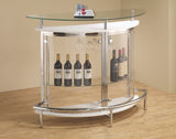 Modern Corner Bar Unit in White or Black