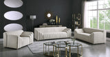 Delia Velvet Living Room Collection in 5 Color Options