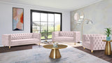 Mickey Velvet Living Room Collection in 6 Color Options