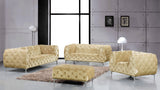 Mary Tufted Velvet Living Room Collection in 4 Color Options