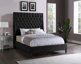 Ritz Velvet Wing Back Bed in 5 Color Options