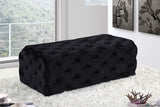 Cassara Velvet Tufted Bench/Ottoman in 6 Color Options