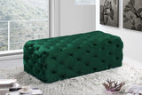 Cassara Velvet Tufted Bench/Ottoman in 6 Color Options