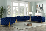 King Tufted Velvet Living Room Collection in 6 Color Options