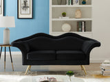 Lips Velvet Living Room Collection in 5 Color Options